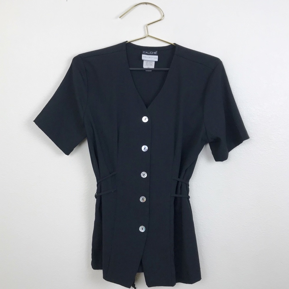 Caliche Collection Vintage Button Blouse